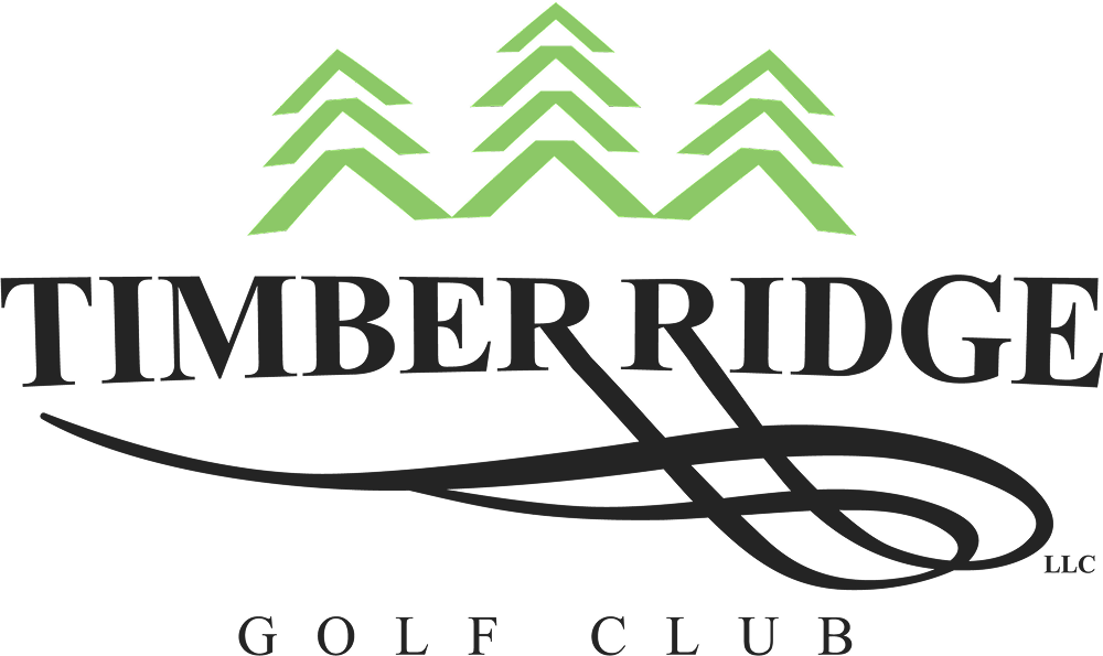 Timber Ridge Golfing official logo. Full color version.
